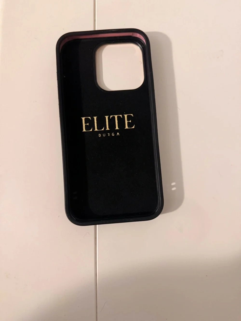 Burga Black & White Stripe Playing Card Pattern Phone Case